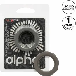 CalExotics Alpha Prolong Silikonski prsten Sivi - Bešavni pojačivač udobnosti 2.5 cm