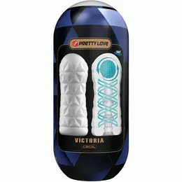 Pretty Love Victoria Cecil Intimni spiralni uređaj Beli TPR Kompaktni