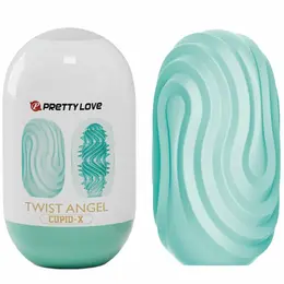 Pretty Love Twist Angel Cupid Egg Intimate Device, TPR, Compact Design