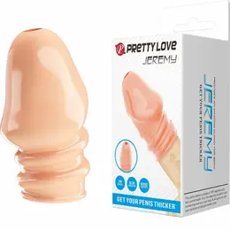 Pretty Love Jeremy Sleeve Anatomical TPR, Flesh, 90x50x45 mm