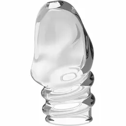 Pretty Love Jeremy Crystal Enhancement Sleeve TPR Transparent 9cm