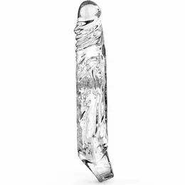 Get Real Extension Sleeve XLarge Transparent - Anatomical Enhancer TPE