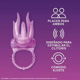 Durex Intense Diablillo Vibrating Intimacy Ring - 30 Min, Compact, Discreet