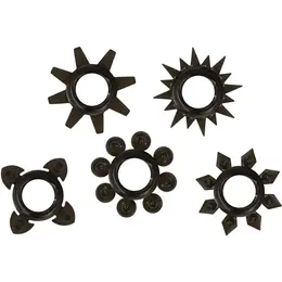 OHMAMA Set of 5 Silicone Flexible Rings - Body-Safe, Assorted Sizes
