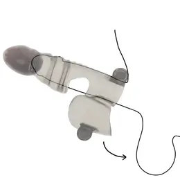 OHMAMA Vibrating Intimate Sheath 3-Motor Flexible Anatomical 14cm