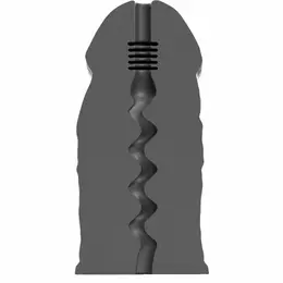 All Black E-Boy Intimate Device 17 cm Black Phthalate-Free Belgium