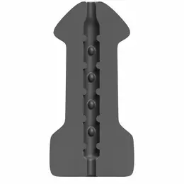All Black Hook-Up Intimate Stimulation Device 17 cm Black