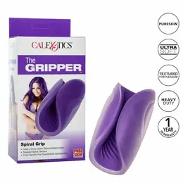 CalExotics The Gripper Spiral Grip Intimni Rukav, Dvostruke Gustine, 12.75 cm
