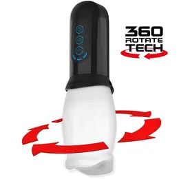 Jamyjob Spinjob Rotirajući Intimni Uređaj 3 Brzine USB TPE 8cm Crni