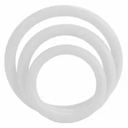 CalExotics Tri-Rings Set koji svetli u mraku - Silikonski prstenovi, 3 veličine