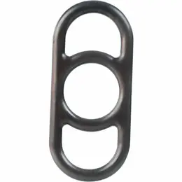 CalExotics Precision Pump Dodatni Prsten Crni Silikon 4cm