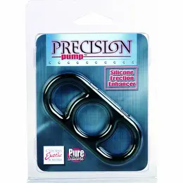 CalExotics Precision Pump Dodatni Prsten Crni Silikon 4cm