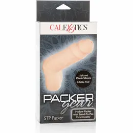 CalExotics Stand to Pee Packer Silikonski Anatomski Model 15,25cm Bež