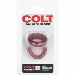 CalExotics COLT Snug Tugger Crveni - Dvostruki Rastegljivi Prsten TPR