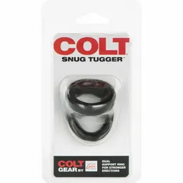 CalExotics COLT Snug Tugger Crni - Dvostruki Anatomski Prsten TPR