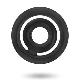 Addicted Toys Potenz Dual Silicone Support Ring Set Black 42/20mm