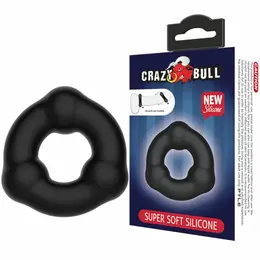 Crazy Bull Super Soft Silicone Comfort Ring sa Nodul Teksturom 5.4cm