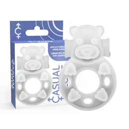 CASUAL LOVE Ring 26 Transparentan - Fleksibilni Stimulacioni Sistem TPR