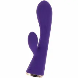 ToyJoy Ivy Iris Rechargeable Dual-Engine Violet Vibrator 17.5cm