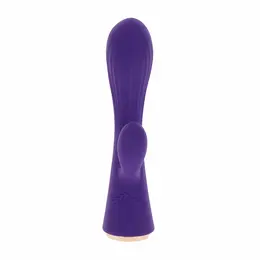 ToyJoy Ivy Iris Rechargeable Dual-Engine Violet Vibrator 17.5cm