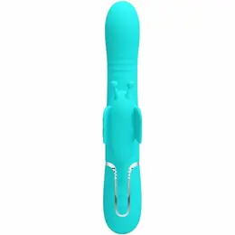 Pretty Love Butterfly Aqua Green 4-u-1 Multi-Funkcionalni Intimni Uređaj