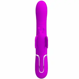 Pretty Love Butterfly 4-u-1 Multi-Funkcionalni Intimni Sistem Fuchsia