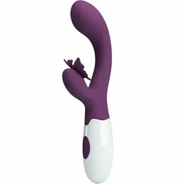 Pretty Love Butterfly Kiss Dual Motor Intimate Device Purple 30 Modes