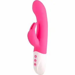Seven Creations Intence Power Pink Bunny Vibrator 23.2cm Silicone USB