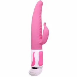 Pretty Love Antoine Silicone Rotating Dual-Action Vibrator, 12 Modes