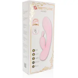 Pretty Love Hugo Flexible Silicone Intimate Machine with Dual Motors 165mm