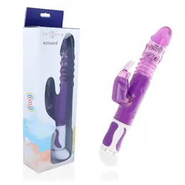 INTENSE Estuard Gore-Dole Rotator Vibrator Ljubicasta, 30cm, 12 Rezima