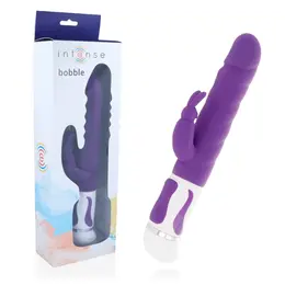 Intense Bobble Rotator Ljubicasta Silikon Multi-Brzina Sistem 27cm