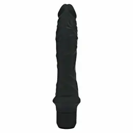 GET REAL Classic Large Black Silicone Vibrirajući model 24.9 cm