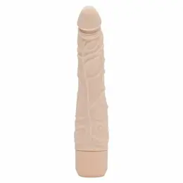 Get Real Classic Slim Vibrator Skin - Slimline silikonski model sa Multispeed sistemom