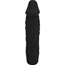 Get Real Mini Classic Vibrator Crni - Kompaktni Multi-Speed Silikonski Model