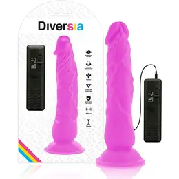 Diversia Fleksibilni Vibracioni Model Ljubičasta 21cm sa Daljinskim Upravljanjem