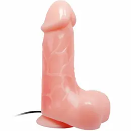 Baile Barbara Vibrirajuća Intimna Mašina 22 cm PVC sa Usisnom Čašicom