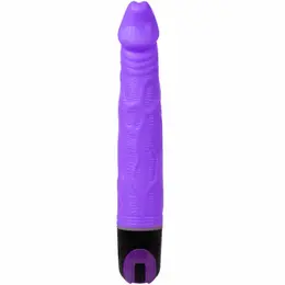 Baile Multi-Speed Vibrator 21,5 cm Ljubičasti TPR Teksturirani Model