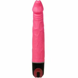 Baile Multispeed Intimna Mašina 21,5 cm Roze TPR Teksturirana Površina
