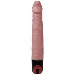 Baile Natural Multispeed Vibrirajući Uređaj TPR/ABS, Boja Kože, 20 cm