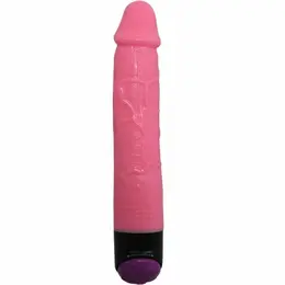 Baile Colorful Vibe Roze 23,3 cm – Fleksibilni Vibrirajući Model, Multi-Speed