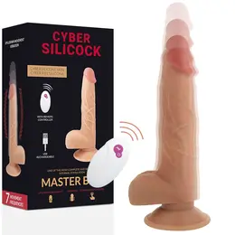 CYBER SILICONE Ben Intimni Uređaj sa Daljinskim Upravljanjem 23,9 cm USB Punjenje