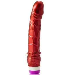 Baile Linex Crveni Vibrirajući Intimni Uređaj 23 cm – Podesiva Brzina