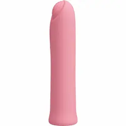 Pretty Love Curtis Mini Vibrating Device 12 Modes Pink Silicone USB