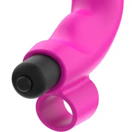 OHMAMA Neon Pink Finger Vibe Xmas izdanje, vodootporan, 90x43mm