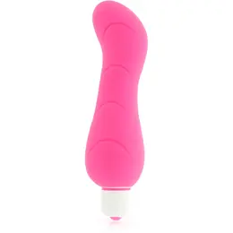 Dolce Vita G-Spot Pink Silikonski intimni masažer 7 režima 122mm Vodootporan