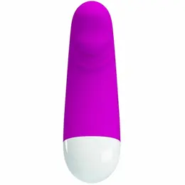 Pretty Love Luther Mini Silicone Vibrator 30 Modes USB Rechargeable Pink