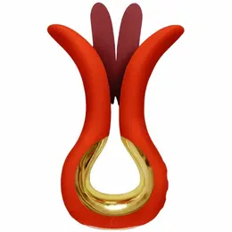 Gvibe Maxi Coral Dual-Motor Flexible Silicone Stimulator 14.9 cm