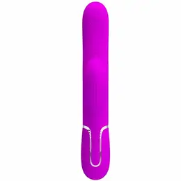 Pretty Love Perlita Violet - 3-u-1 intimni wellness uređaj, Vodootporan, USB