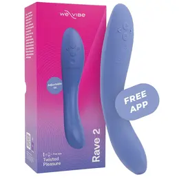We-Vibe Rave 2 Blue - Ergonomski silikonski intimni wellness uređaj